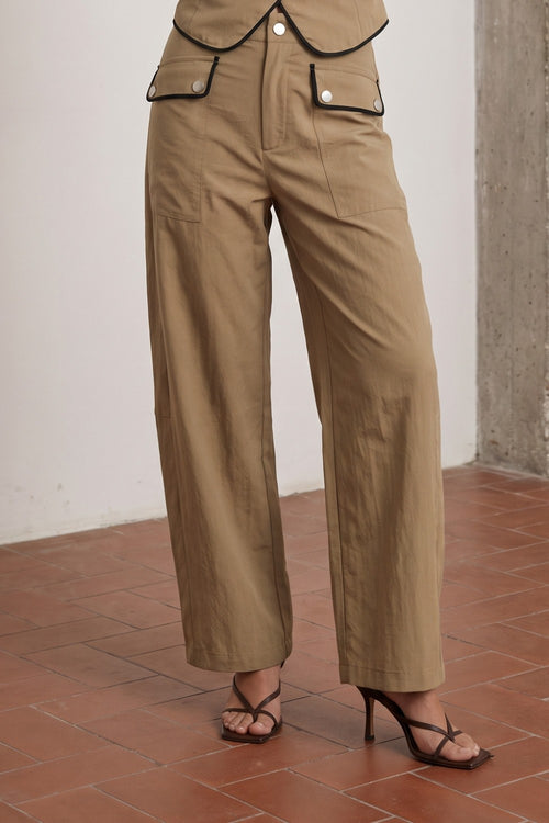 The Harlow Pants - Olive