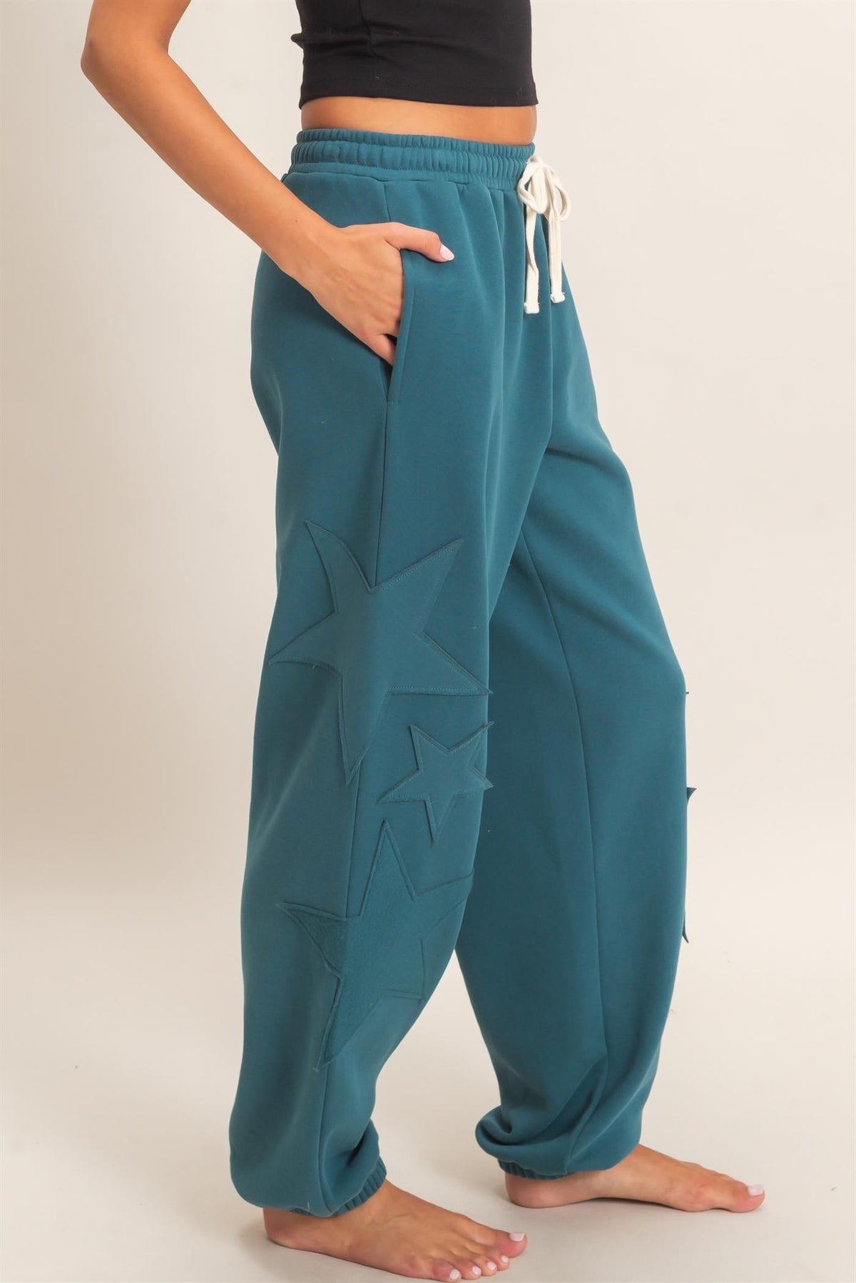 The Tessa Joggers - Dark Teal