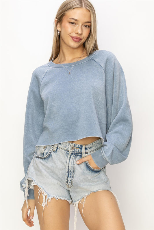The Amanda Cropped Sweatshirt