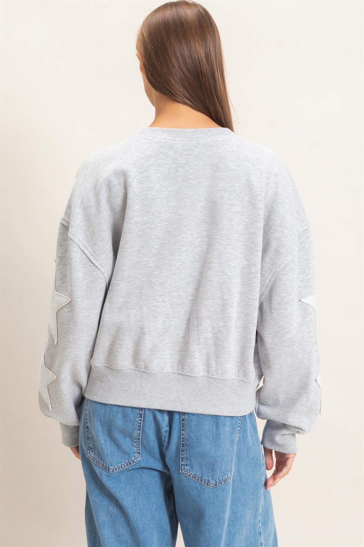 The Lydia Sweatshirt - Heather Gray