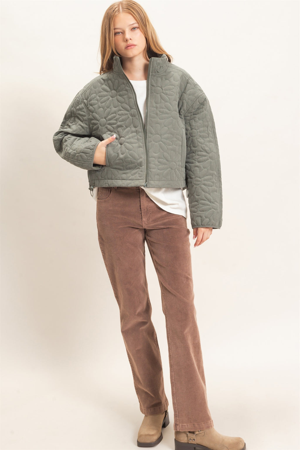 The Juliet Jacket - Olive