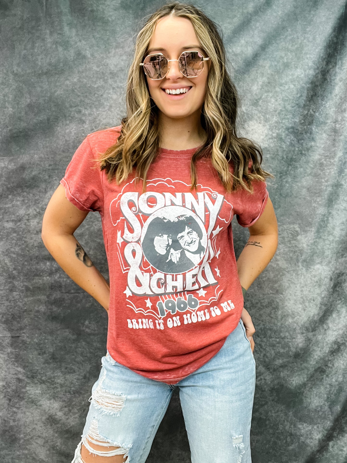 Sonny & Cher 1966 Tee