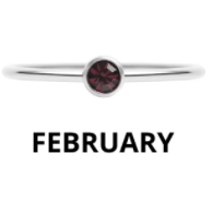 Birthstone Stacking Ring PRE ORDER