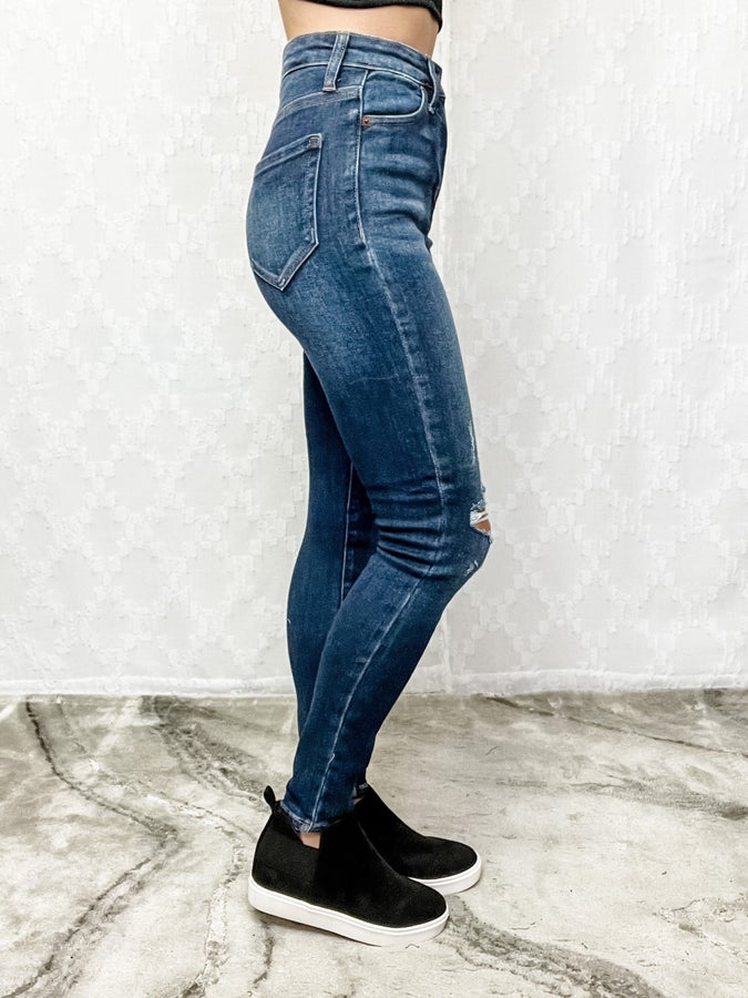 Cello High-Rise Ankle Skinny
